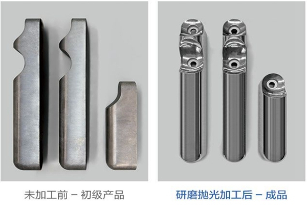 干式研磨拋光效果